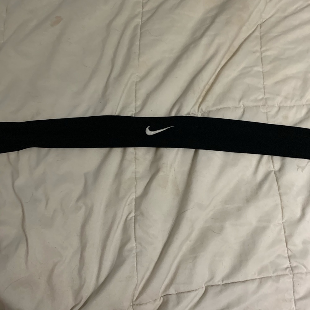 black nike wrap headband